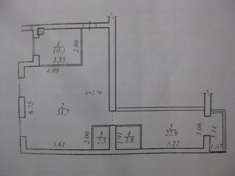 Продам трехкомнатную квартиру (92 кв.м.) в новострое ЖК Жукоffский 4