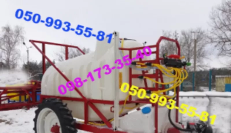 Польский опрыскиватель Полмарк (Polmark) ОП 2000,  прицепной