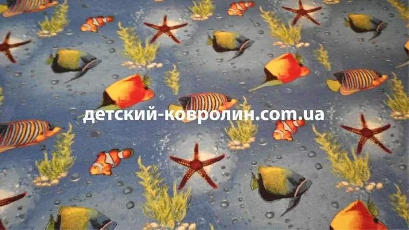  Ковер в детскую комнату Море