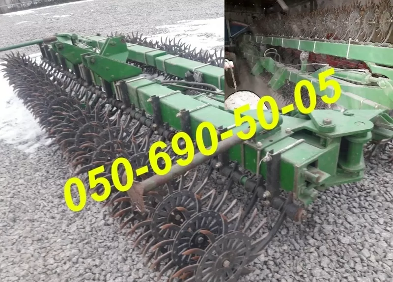 В наличии б/у борона-мотыга John Deere 400 в отличном состоянии 