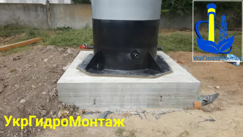 Устройство фундамента под водонапорную башню Рожновского ВБР