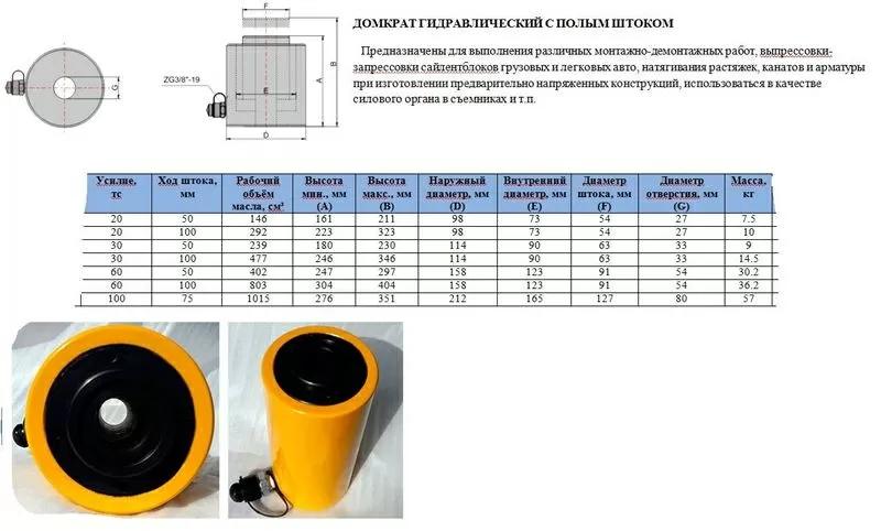 домкраты, насосы, гидроцилиндры, съемники, оснастка СТО:продажа, ремонт