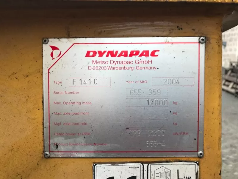 Асфальтоукладчики  Dynapac 2004г.в. в Украине.колесный  и гусеничный 7