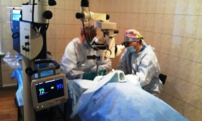 Хирургия катаракты,  близорукости,  дальнозоркости и астигматизма