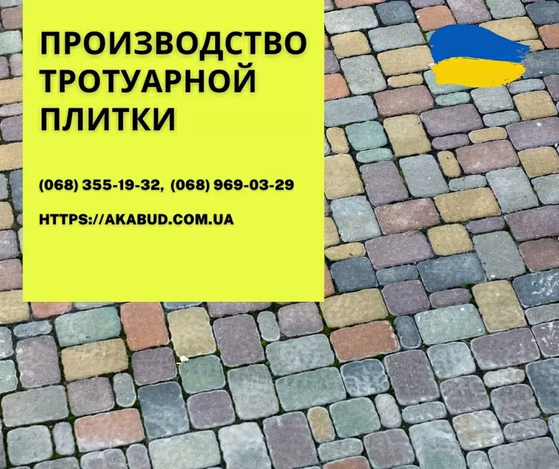 Тротуарна плитка та бруківка