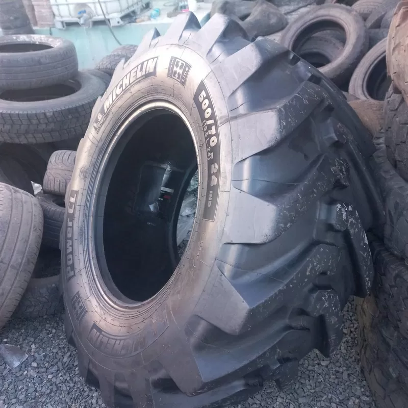 Б-у шина 500/70-24 (19, 5L24) Michelin power cl 7