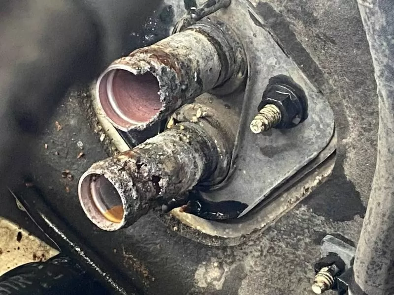 Промывка радиатора печки Днепр. Автосервис Pro Service. 7