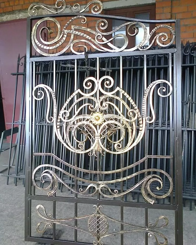 Металлические ворота в Кривом Роге 5