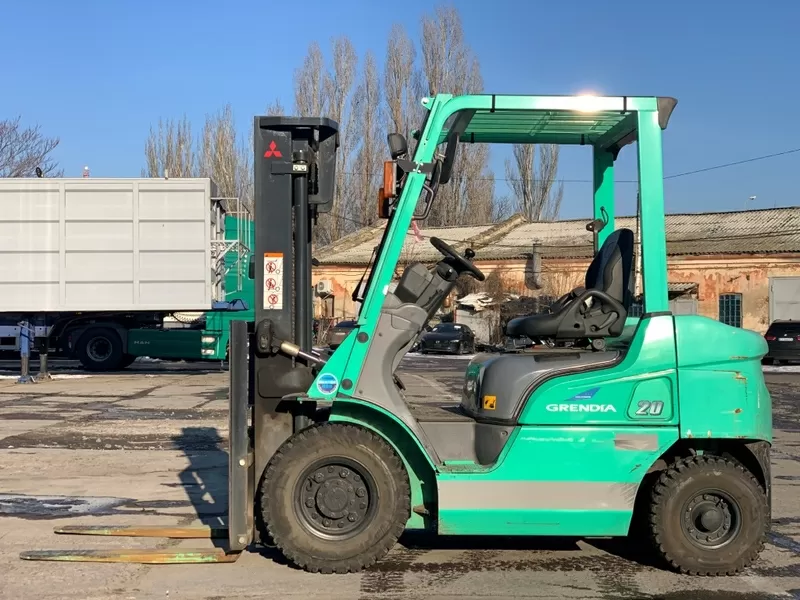 Бензиновий навантажувач Mitsubishi,  напрацювання 2919 мотогодин