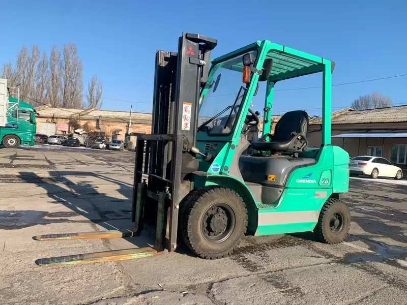 Бензиновий навантажувач Mitsubishi,  напрацювання 2919 мотогодин 2