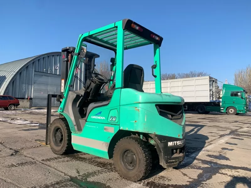 Бензиновий навантажувач Mitsubishi,  напрацювання 2919 мотогодин 3