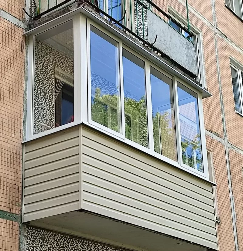 Застеклить балкон под ключ Кривой Рог 7