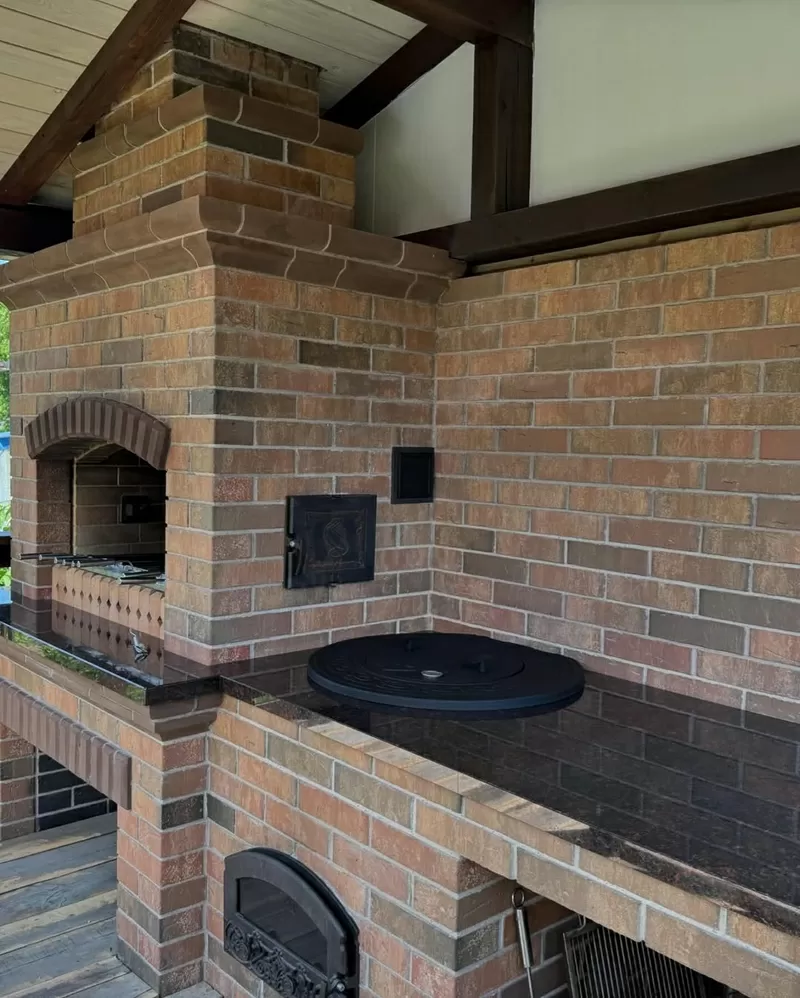 Барбекю Кривой Рог построить печник 4