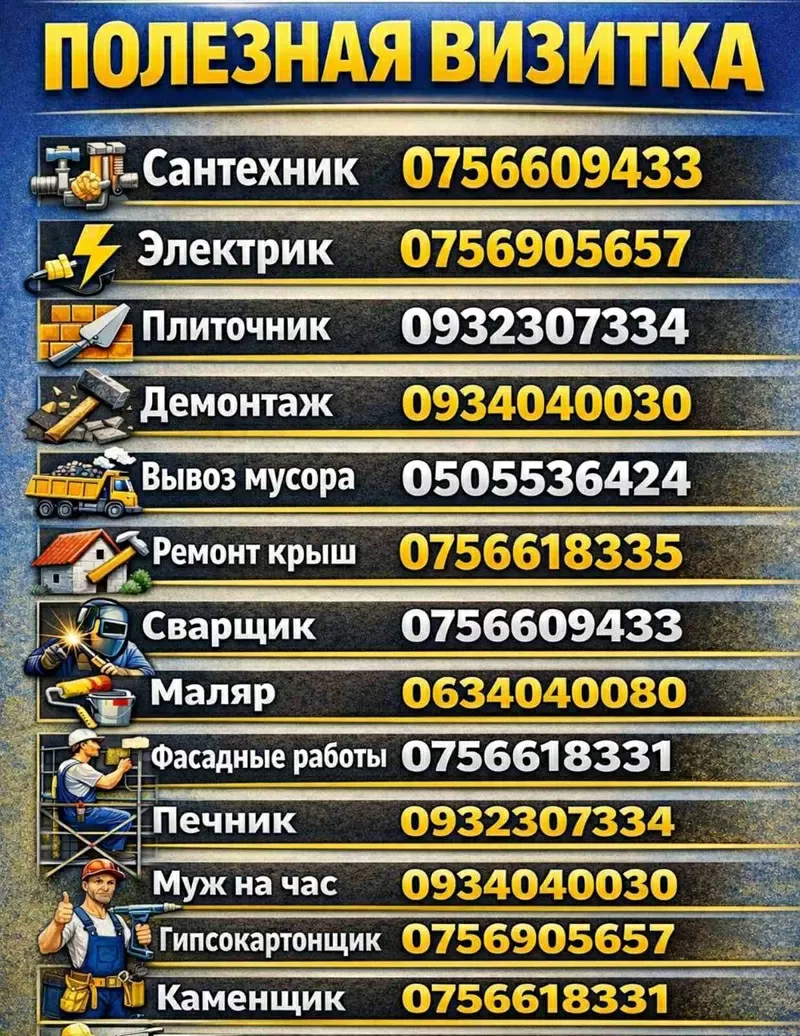 Мелкий ремонт сантехники,  электрики,  сборка мебели,  установка дверей 3