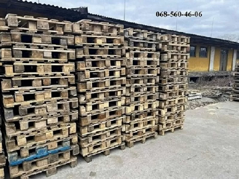Оптові продажі дерев'яних європіддонів бв в Дніпрі.