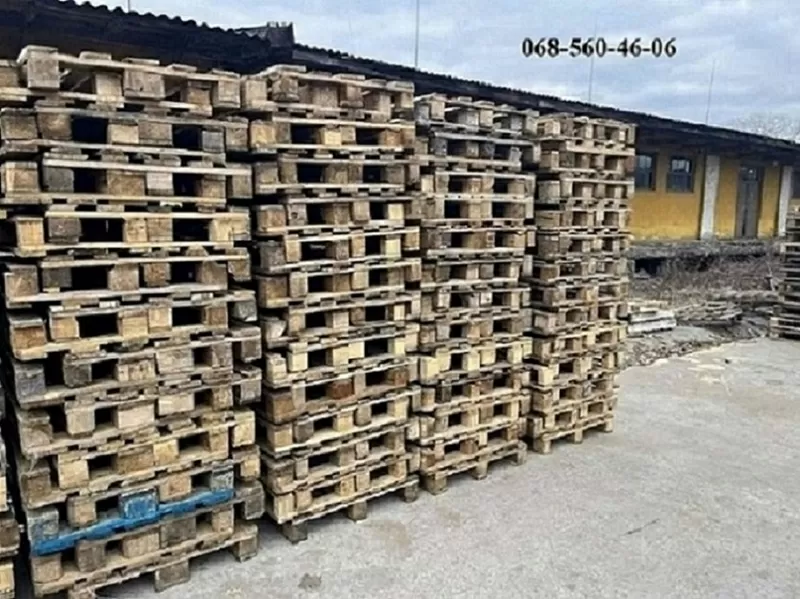 Продаж всіх типорозмірів дерев'яних піддонів бв.