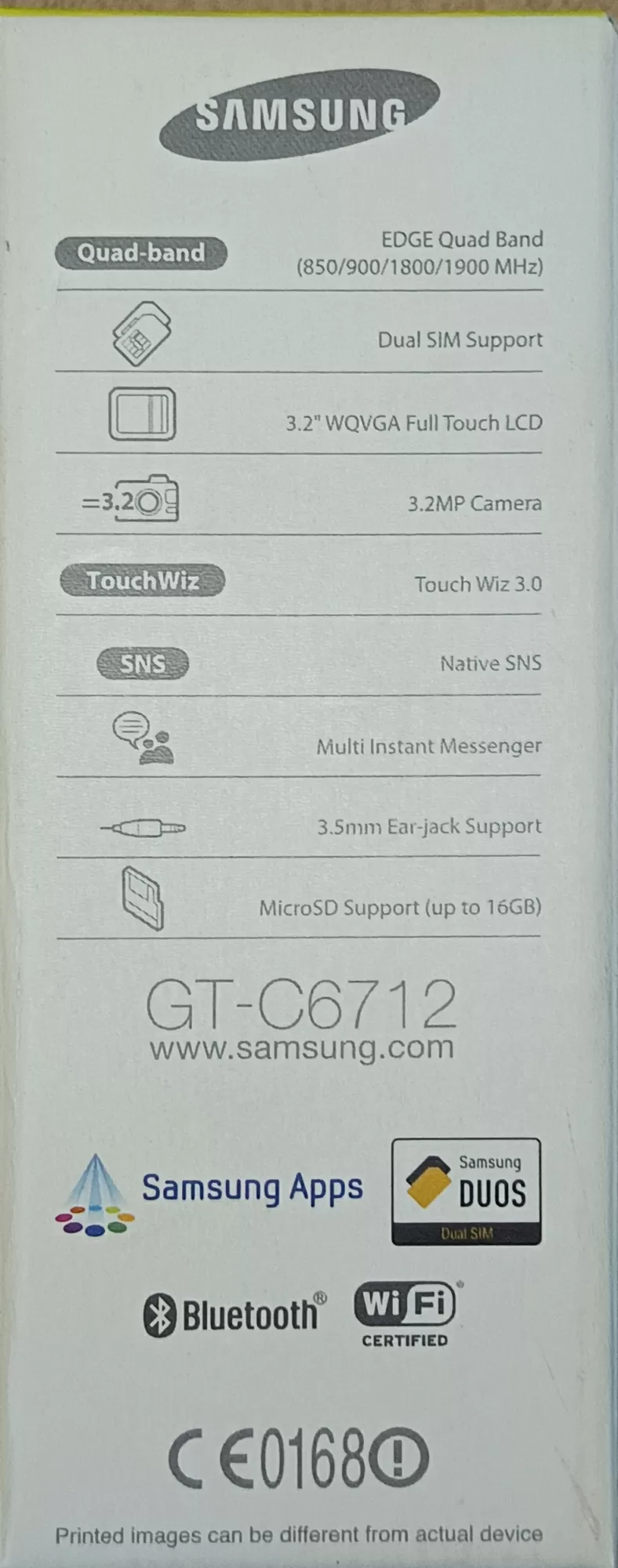 Мобильный телефон Samsung GT-C6712 — на 2 SIM-кары. 5