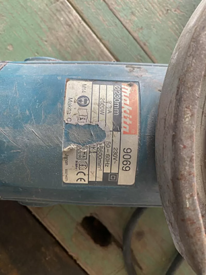 Продам «болгарку»  Makita 9069 вживану. 3